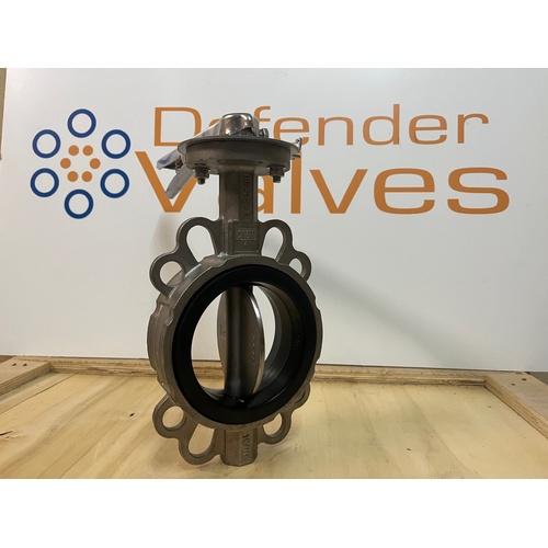 CF8M Wafer Butterfly Valve EPDM lever operated